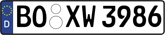 BO-XW3986