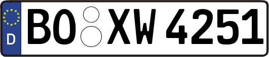 BO-XW4251