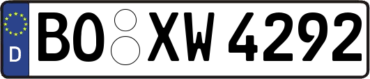 BO-XW4292