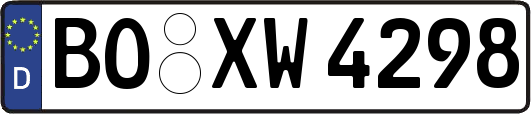 BO-XW4298