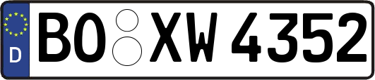BO-XW4352