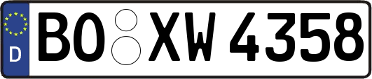 BO-XW4358
