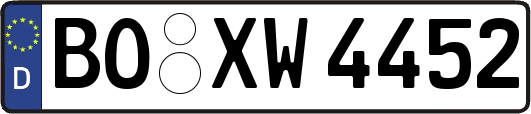 BO-XW4452