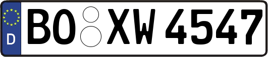 BO-XW4547