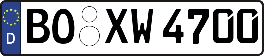 BO-XW4700