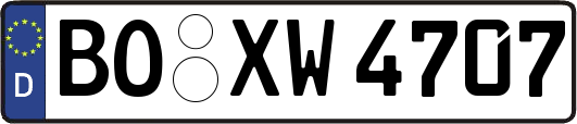 BO-XW4707