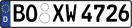BO-XW4726