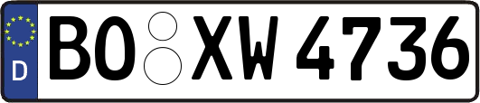 BO-XW4736
