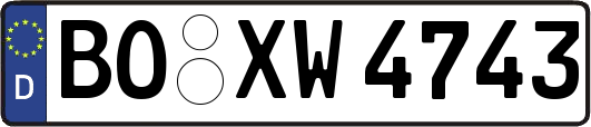 BO-XW4743