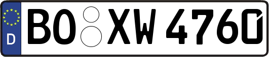 BO-XW4760