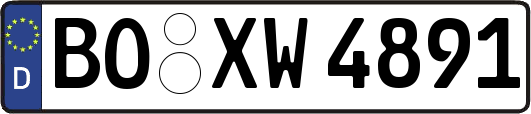 BO-XW4891