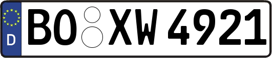 BO-XW4921