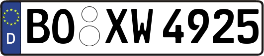 BO-XW4925