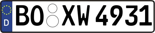 BO-XW4931