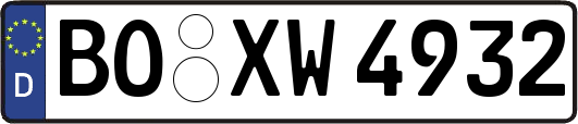BO-XW4932