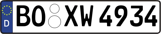 BO-XW4934