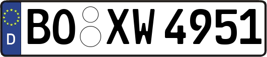 BO-XW4951