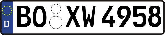 BO-XW4958