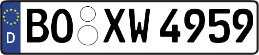 BO-XW4959