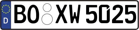 BO-XW5025