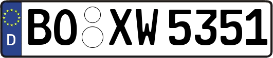 BO-XW5351