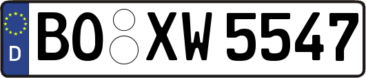 BO-XW5547