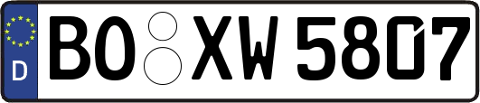 BO-XW5807