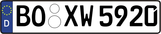 BO-XW5920