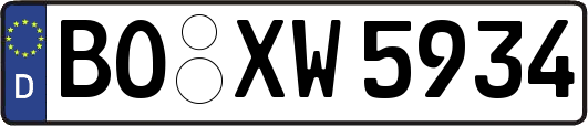 BO-XW5934