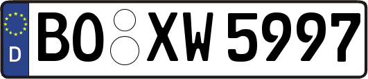 BO-XW5997