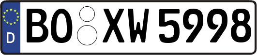 BO-XW5998
