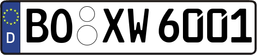 BO-XW6001