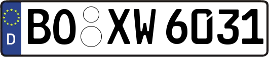 BO-XW6031