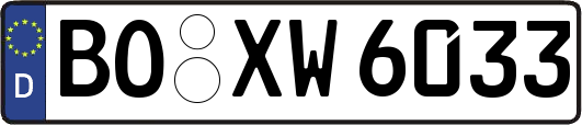 BO-XW6033