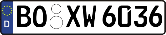 BO-XW6036