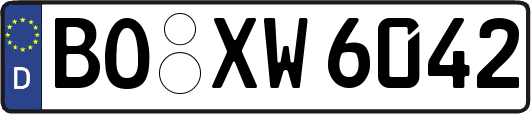 BO-XW6042
