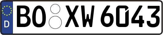 BO-XW6043