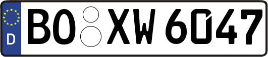 BO-XW6047