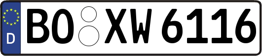 BO-XW6116