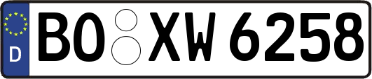 BO-XW6258