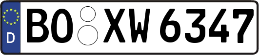 BO-XW6347