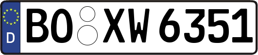 BO-XW6351