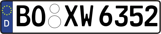 BO-XW6352