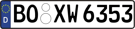 BO-XW6353