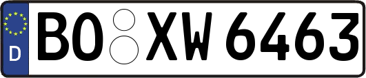 BO-XW6463