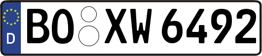 BO-XW6492