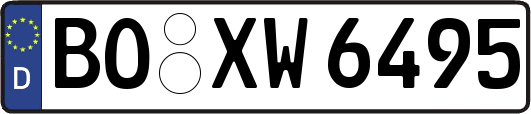 BO-XW6495