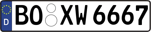 BO-XW6667