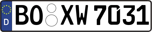 BO-XW7031