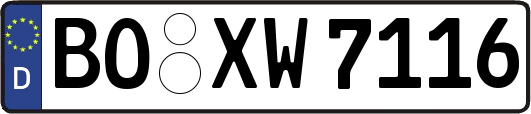 BO-XW7116